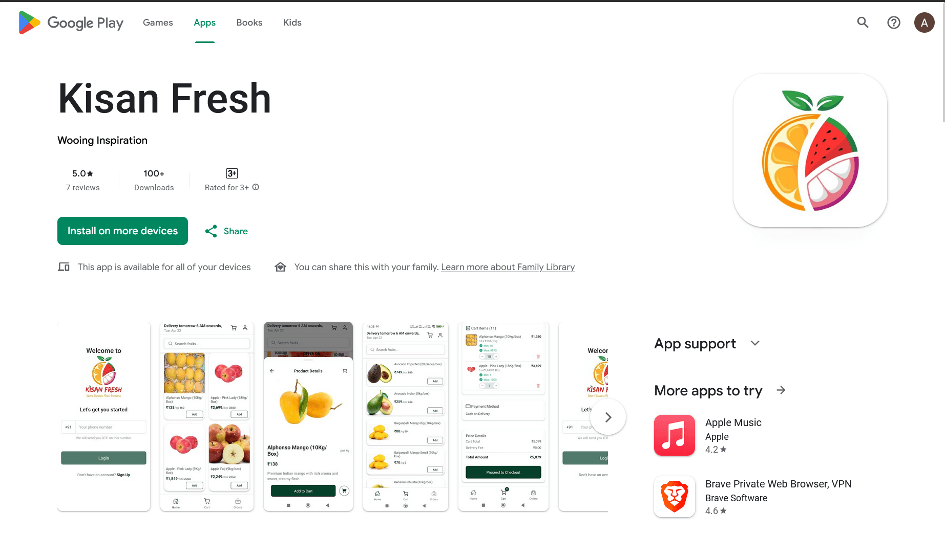 Kisan Fresh - Farm to Door Delivery - Image 1